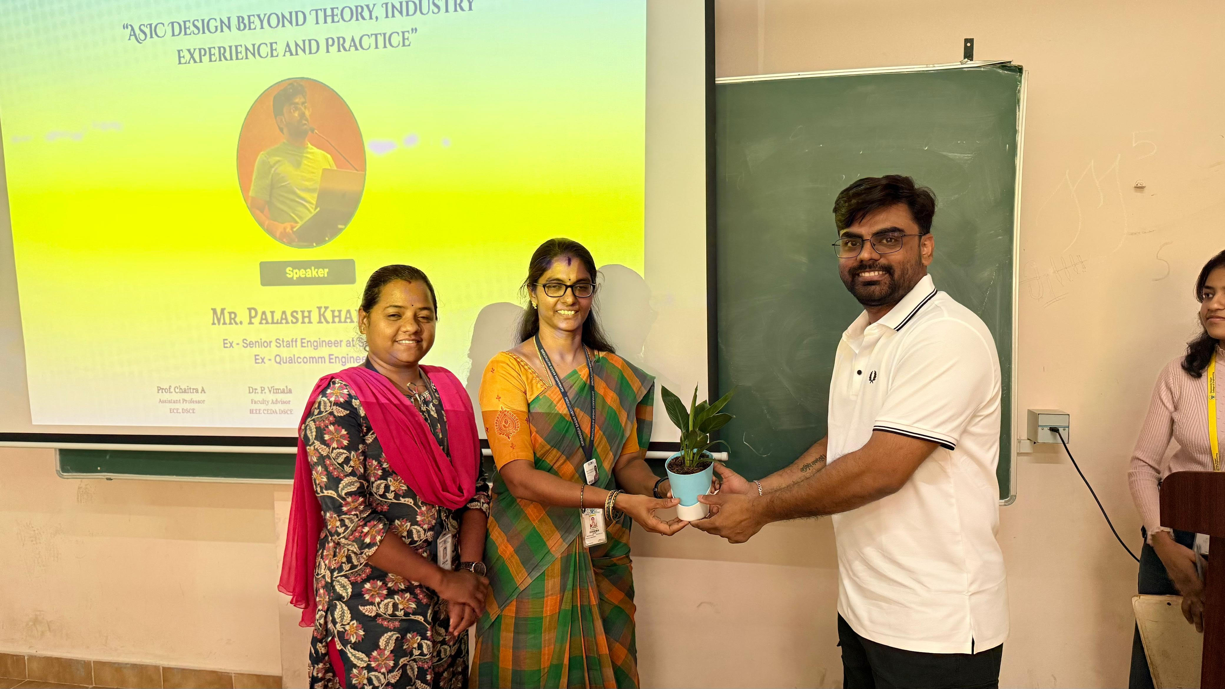 Palash Khandale at DSCE IEEE talk